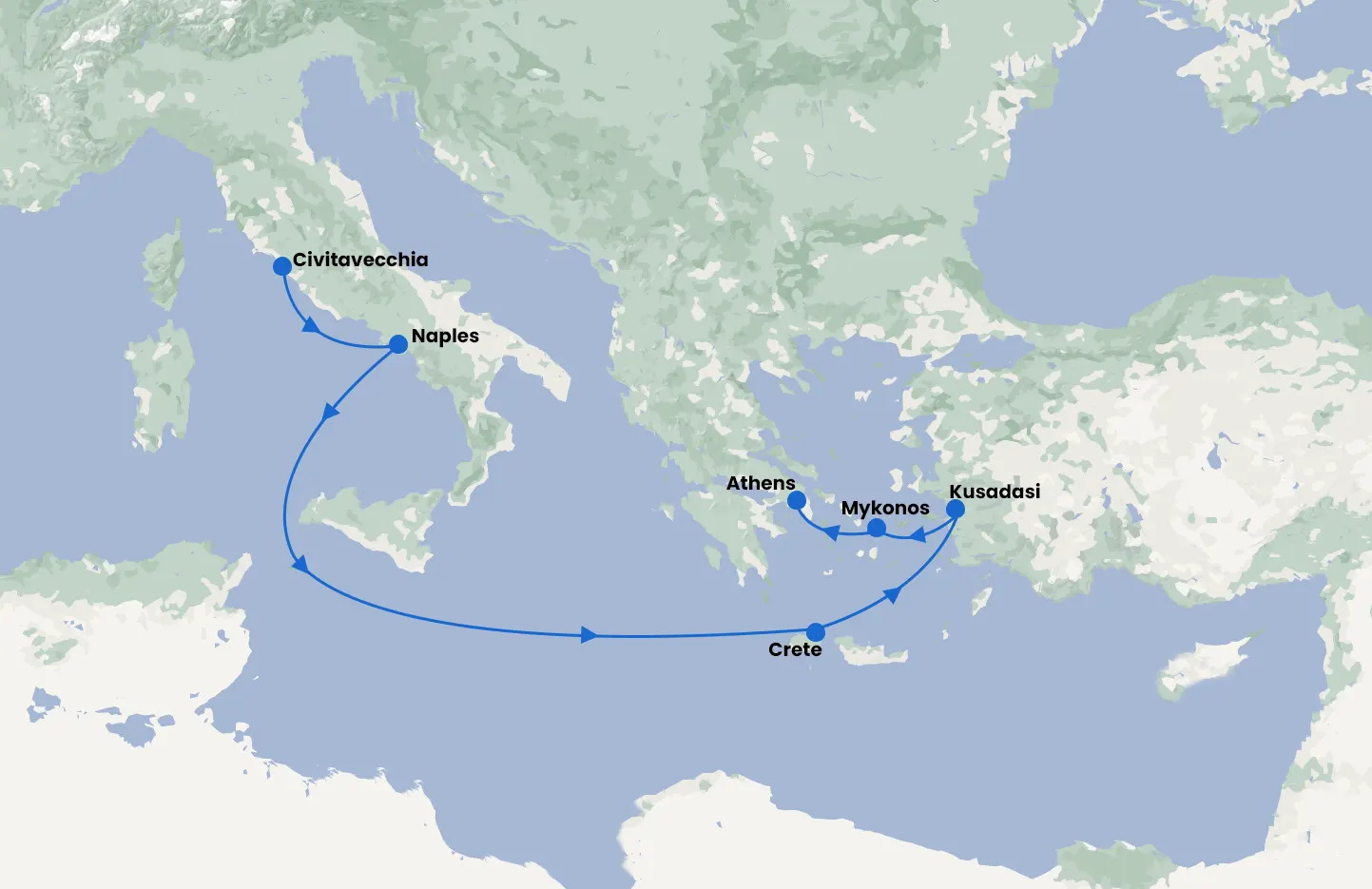 Ancient Wonders - Rome to Athens - with Sun Princess